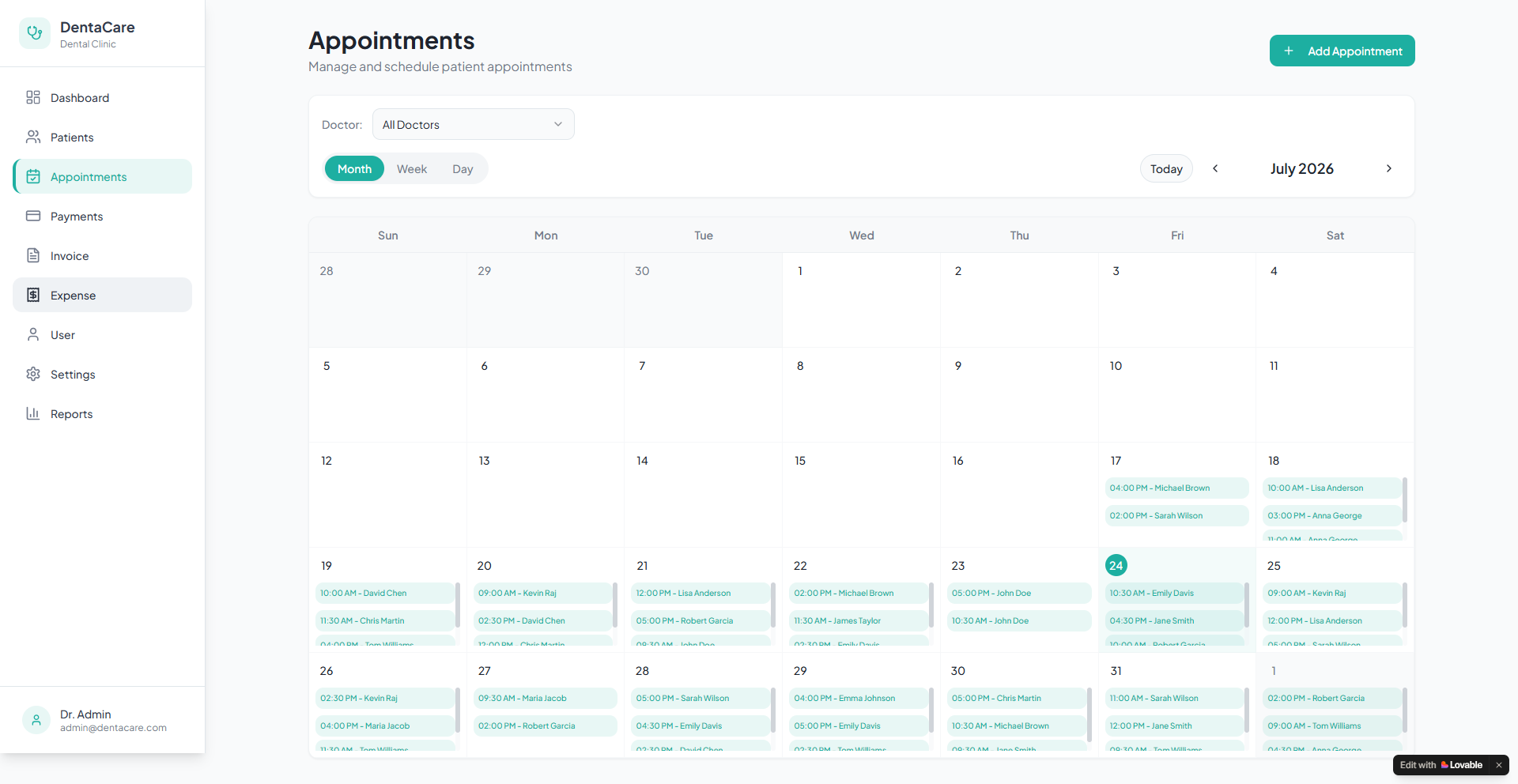 Smart Appointment Scheduling